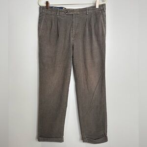 Lauren‎ Ralph Lauren Vintage Taupe Corduroy Tapered Trouser Pants